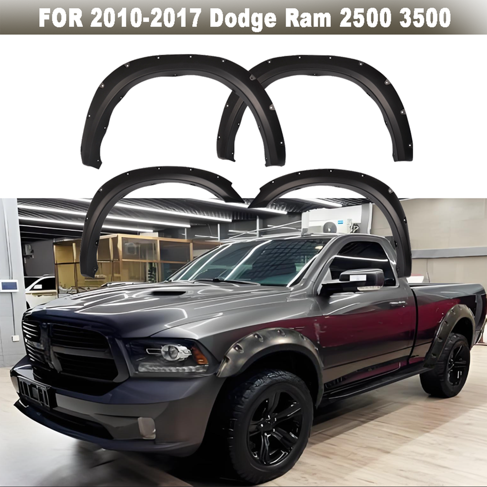2010-2017 Dodge Ram 2500 3500 OEM Style Wheel Fender Flares