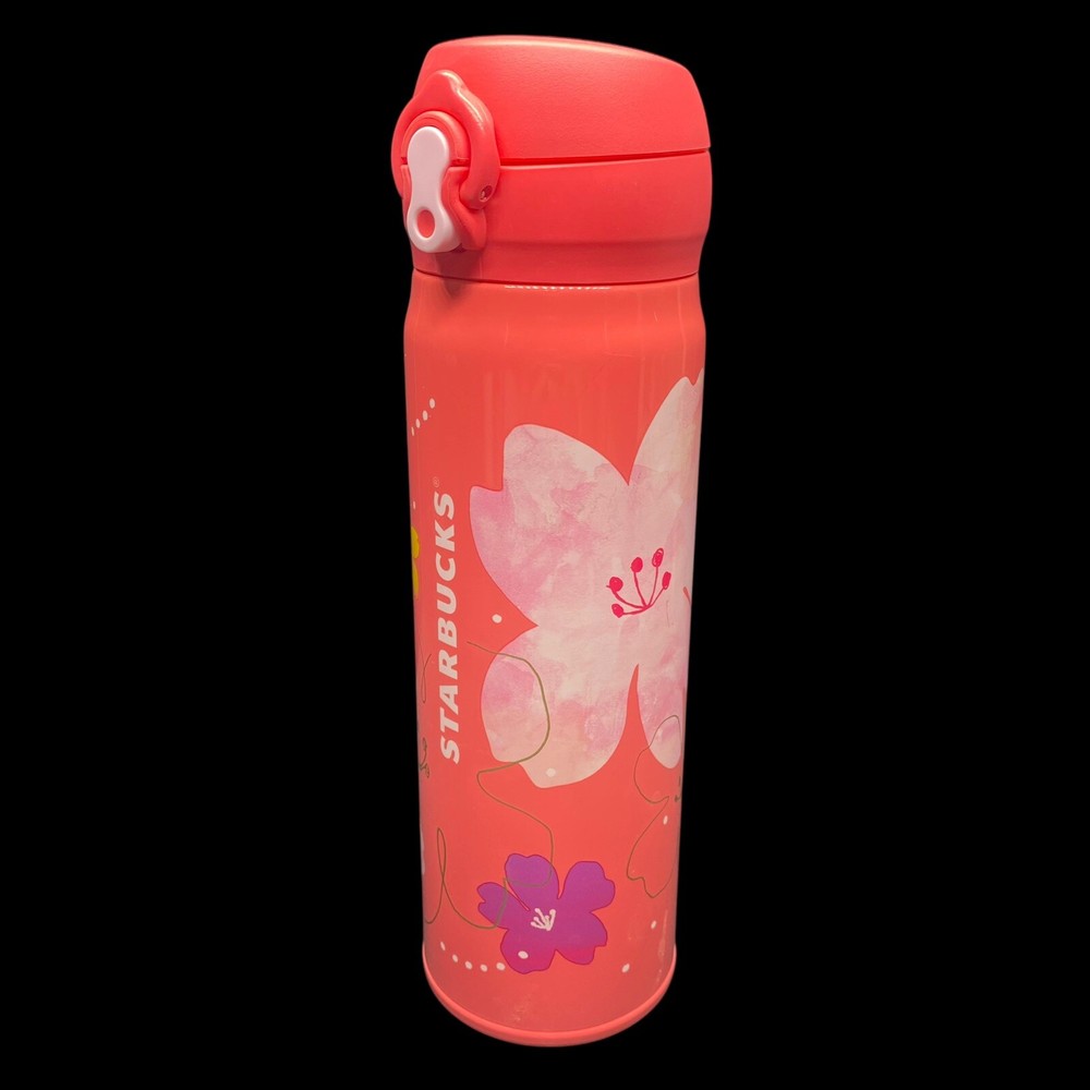 Starbucks Japan SAKURA 2024  Handy Stainless Steel bottle Vivid Pink 500ml