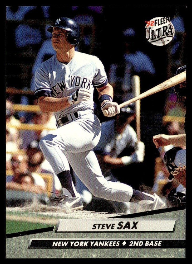 1992 Ultra Steve Sax New York Yankees #108