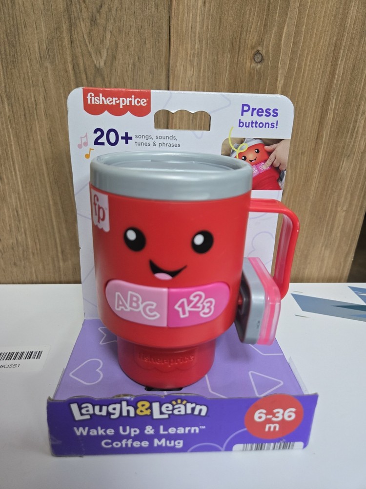 NWT Fisher-Price Laugh & Learn Stanley Cup Tumbler Toy