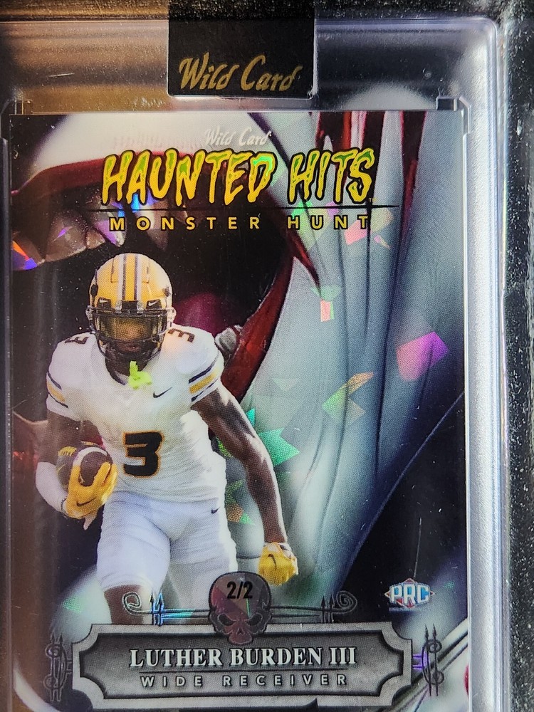 Luther Burden III 2024 Wildcard Haunted Hits #HHD-LB PRC /2