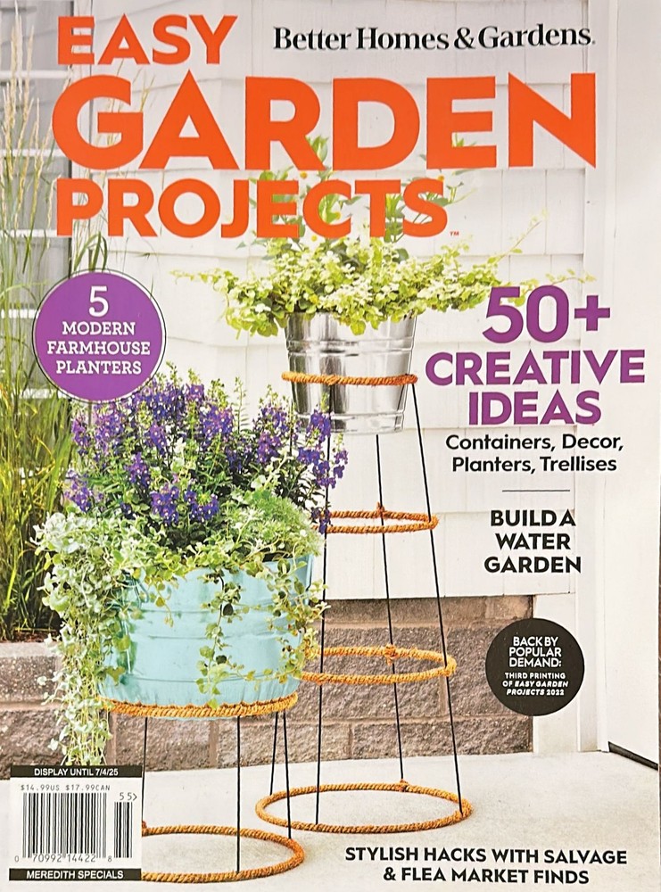 Better Homes & Gardens Garden Projects Issue 55 with Free Shipping