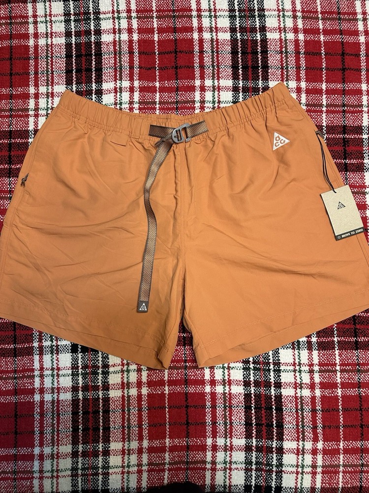 Nike ACG Trail Shorts Rust Oxide Summit Cargo Hiking Running  CZ6704-872  Men XL