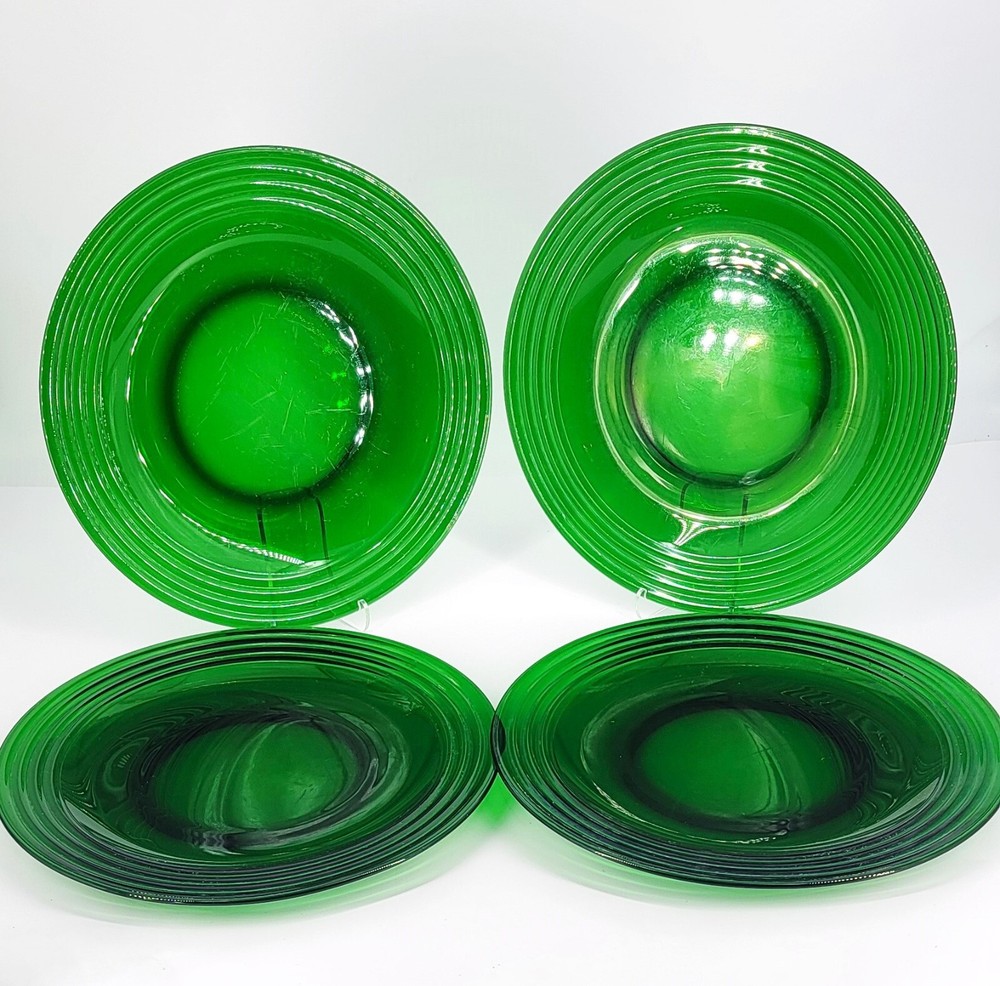 Bormioli Rocco Forum 4 Green Salad/Luncheon Plates 10.5
