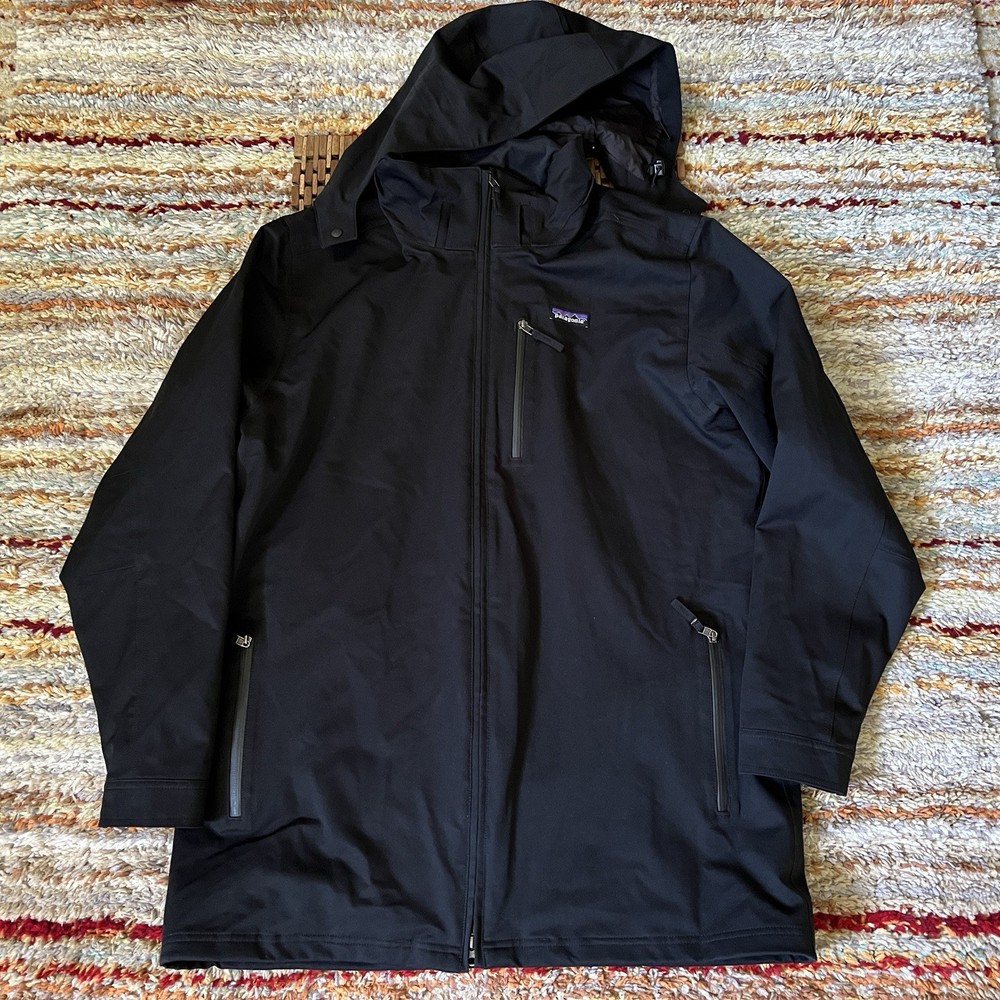 Patagonia Tres 3-in-1 H2No Waterproof Hooded Jacket for Men - Black XL