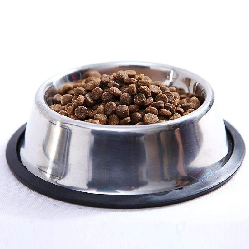 Stainless Steel Anti-Slip Dog Bowl Pet Food Water Dish On Sale-image