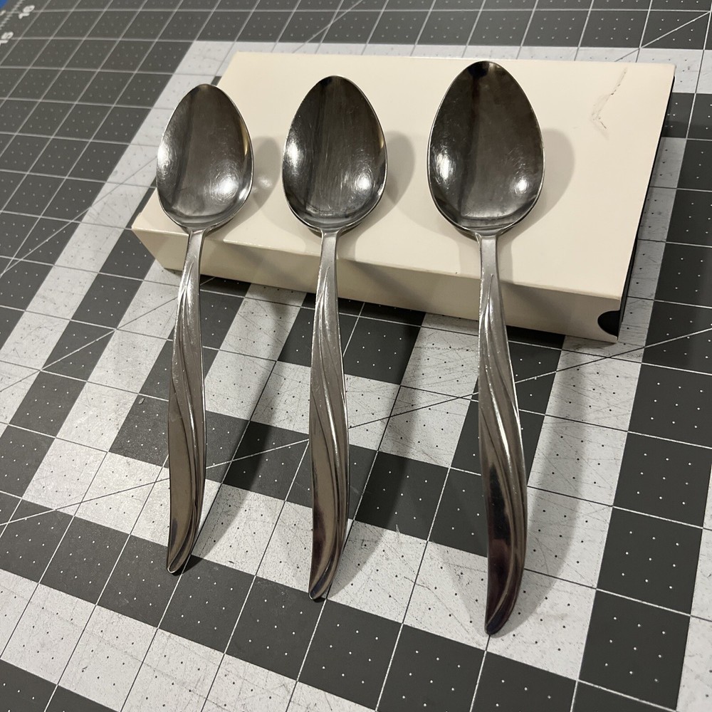 Castle Court CCS2 Stainless Japan Oval / Soup Spoons - Set Of (3)