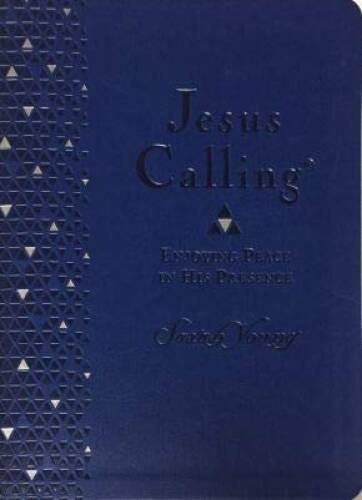 Jesus Calling Large Print Devotional - Find Peace in His Presence - Like New
