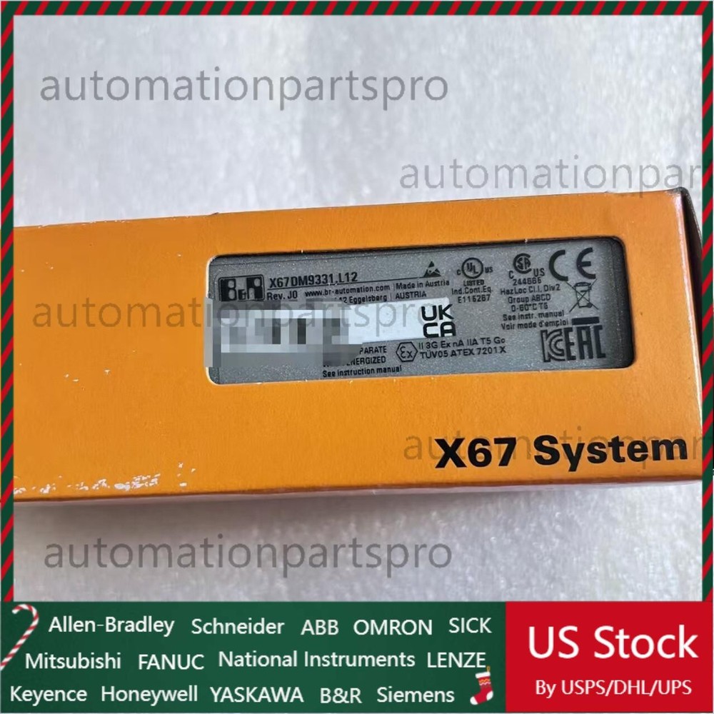 1PCS X67DM9331.L12 Digital input module NEW  DHL/FedEX