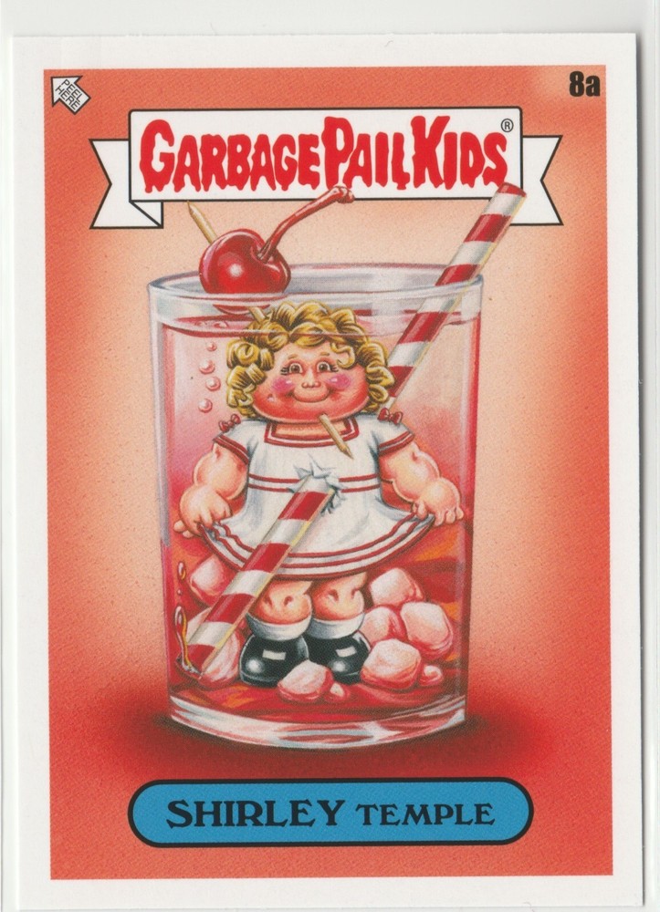 Shirley Temple #8a Garbage Pail Kids GPK 2021 Food Fight Series Card