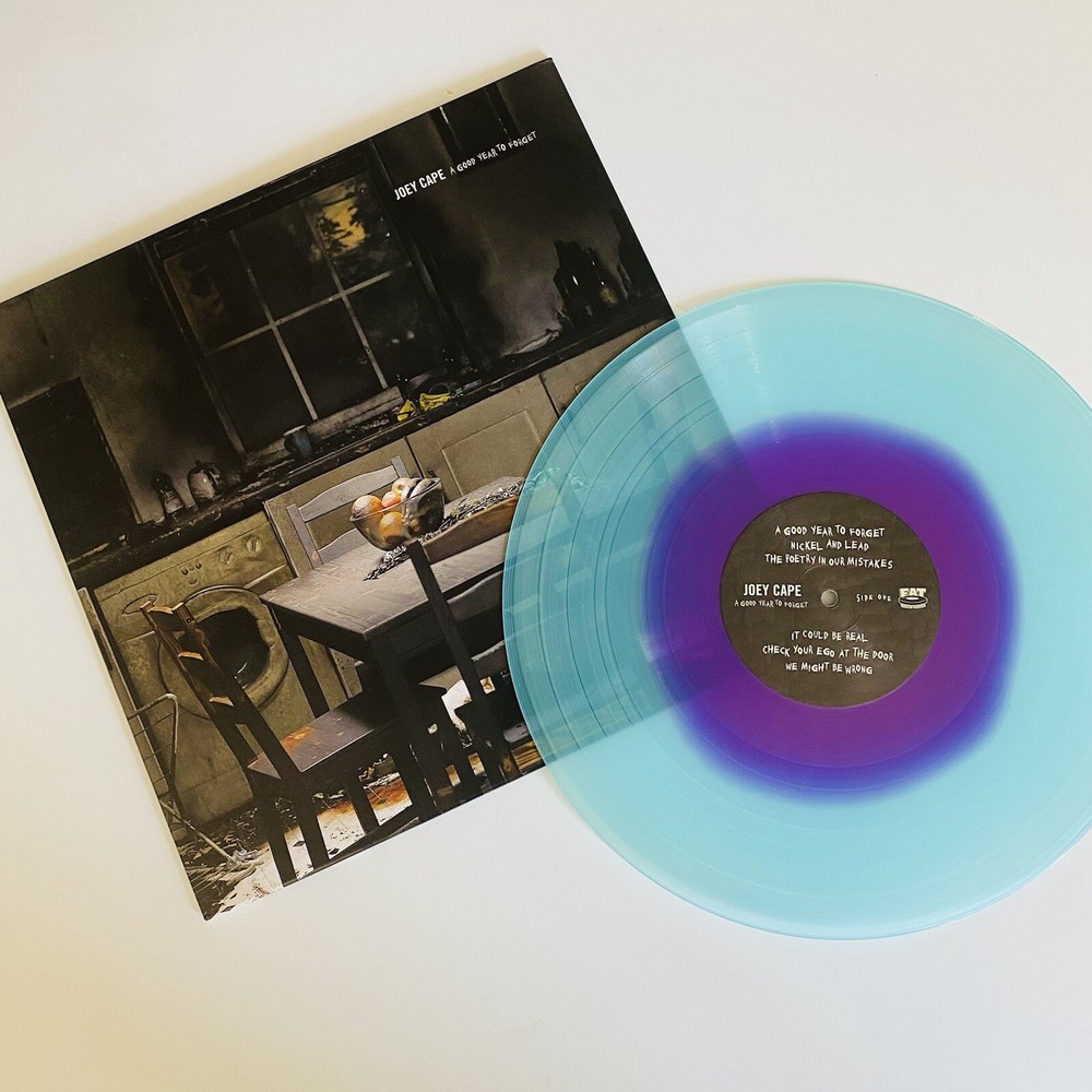 Joey Cape A GOOD YEAR TO FORGET Color Vinyl LP Record NEW Sealed-image