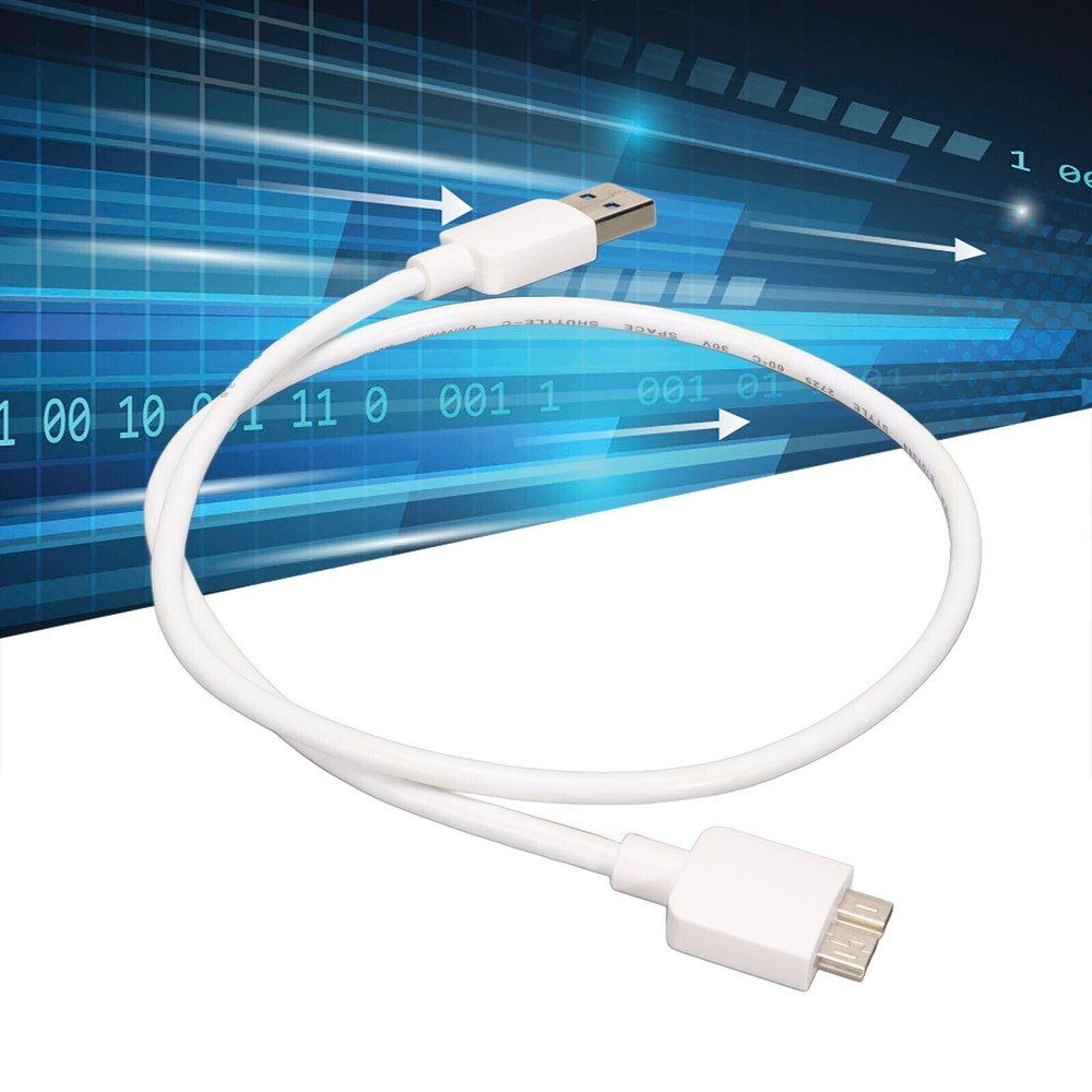 High Speed USB 3.0 Micro B to Type A Cable for Mobile Hard Drives