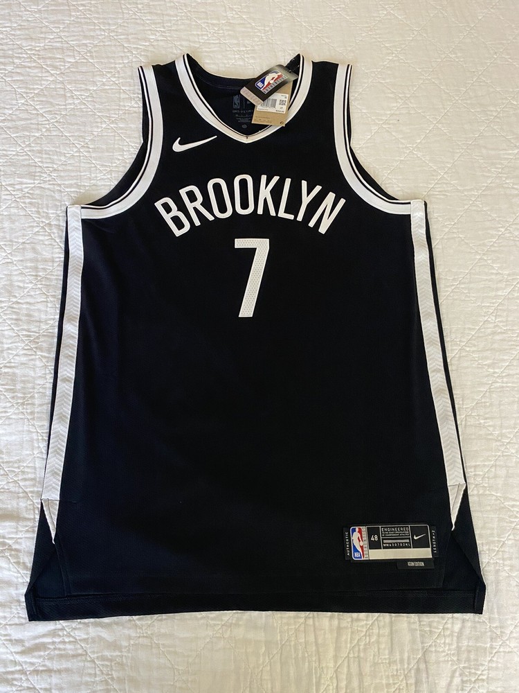 Kevin Durant Brooklyn Nets Nike AUTHENTIC Jersey Size 48 (Large) New with Tags
