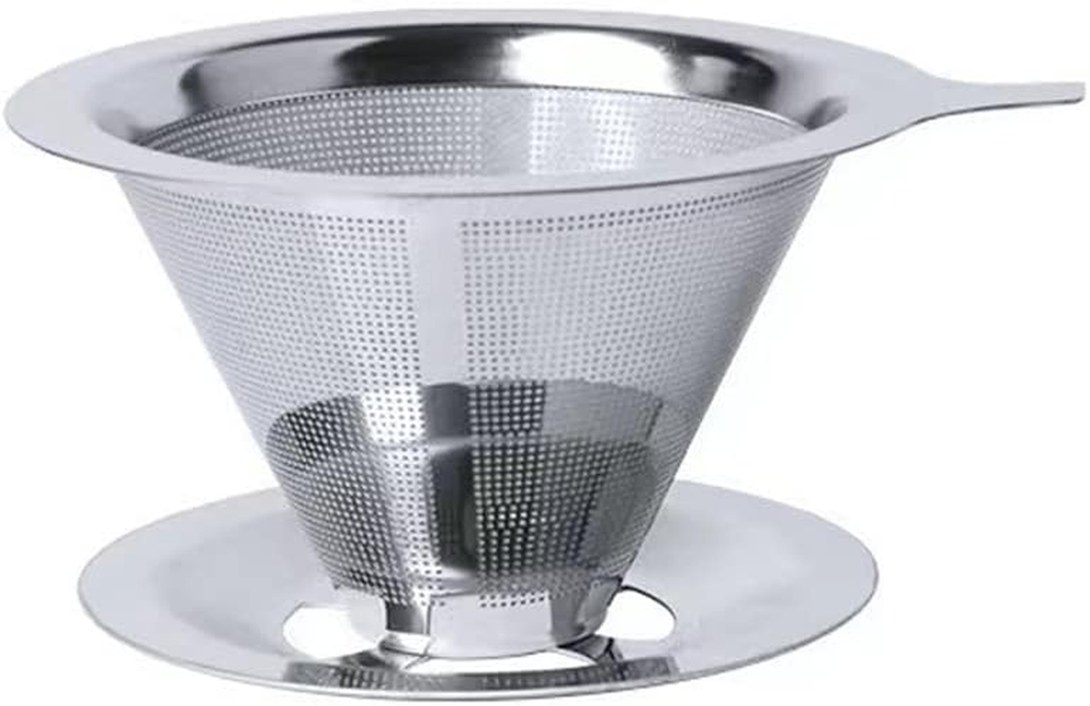 Stainless Steel Reusable Pour Over Coffee Filter Dripper Stand