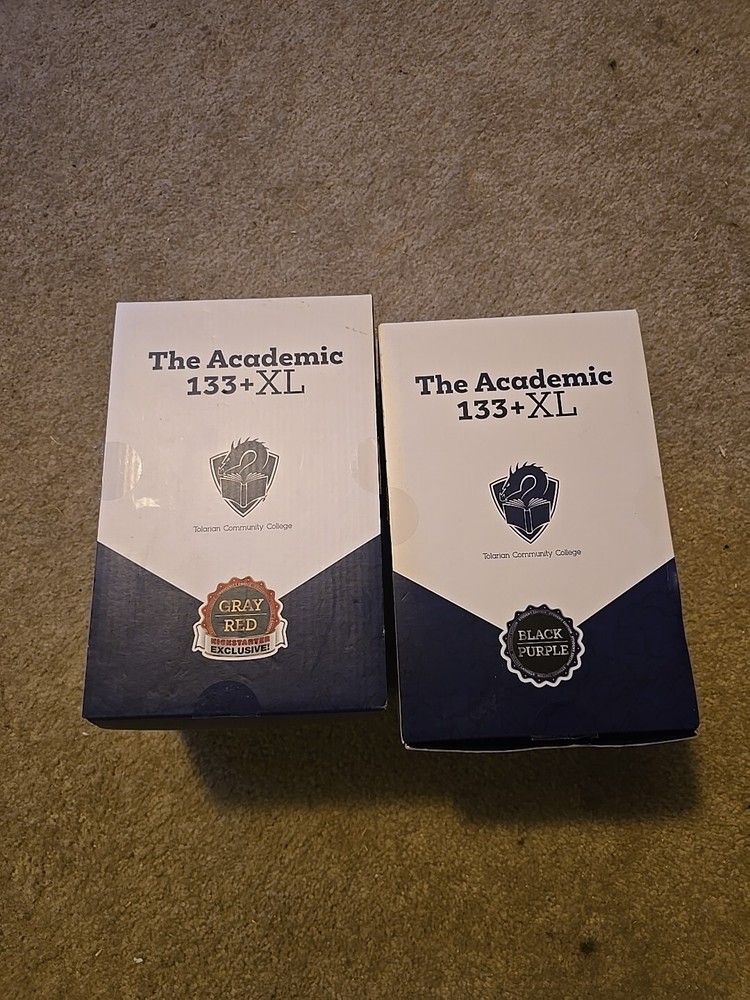 Gamegenic The Academic Tolarian Deck Box 133+ XL Kickstarter Exclusive Both