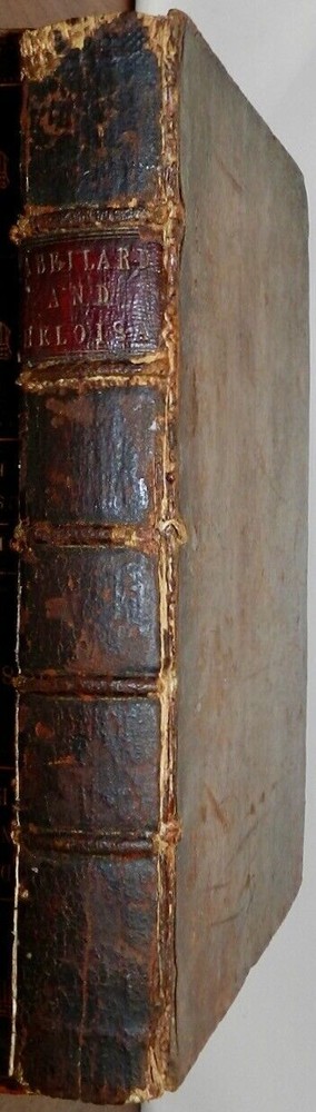 1787 1st Edition Berington History of Abeillard & Heloisa Letters Abelard and Heloise