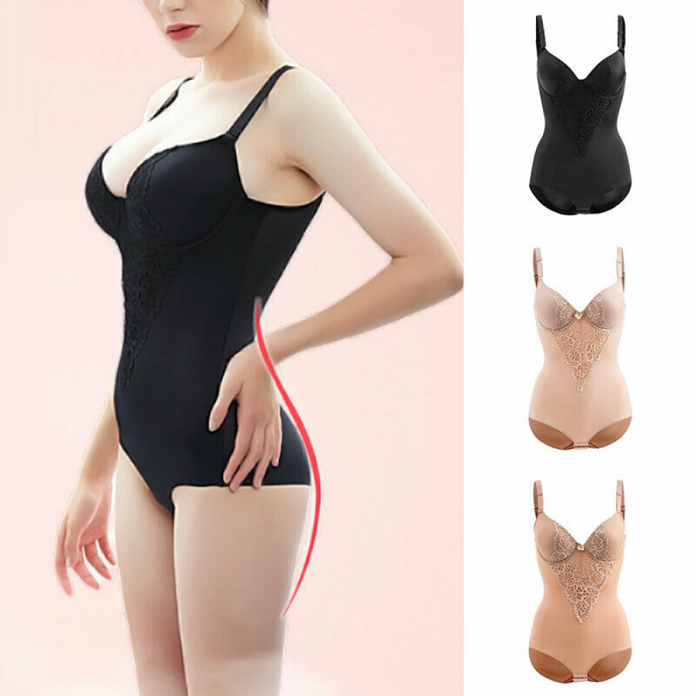 Seamless Tummy Control Shapewear Bodysuit for Women - Slimming & Comfortable