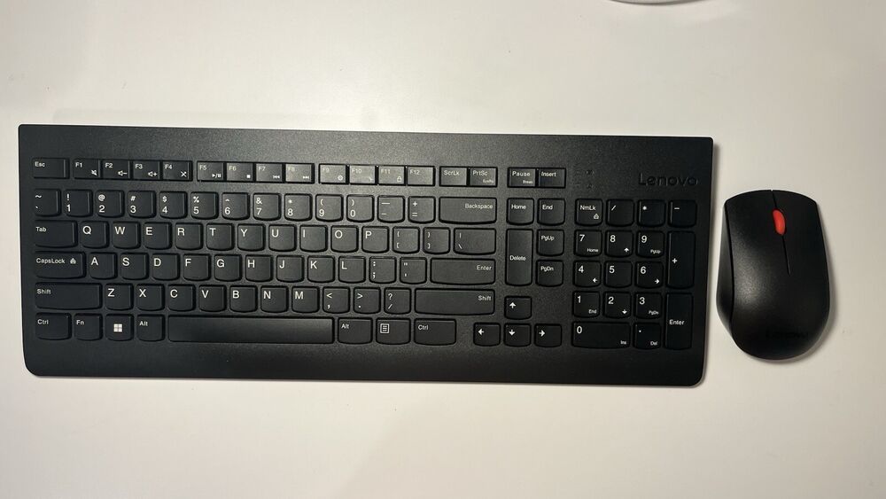 Lenovo keyboard KBRFBU71 Black with mouse Lenovo MORFKHO no receiver