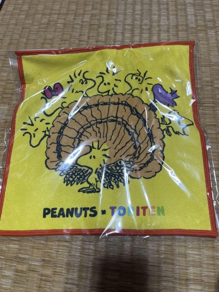 Snoopy Woodstock Keychain Towel Accessory for Bags and Keys  