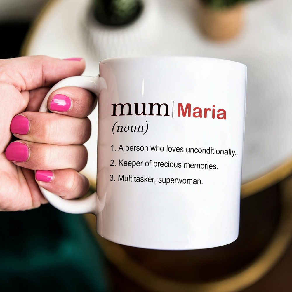 Personalized Definition Mum Coffee Mug Mom Birthday Gift Mug Mother's Day Mug