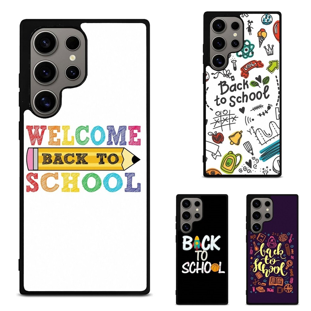 Pastel Back to School TPU Case for iPhone SE4 12 13 14 15 16 Pro Max-image