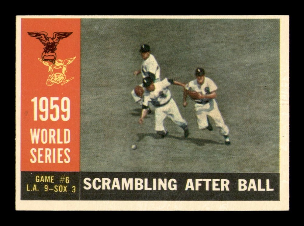 1960 Topps #390 Scrambling After Ball EX-MT Vintage Football Card OBGcards