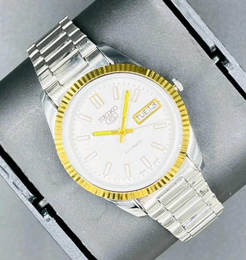 Vintage Seiko 6309 Automatic Watch with Stainless Steel Band