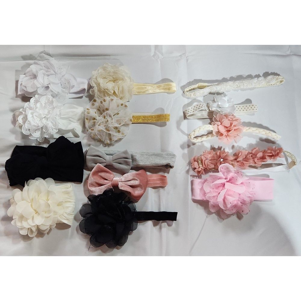 14 Adorable Baby Girl Headbands - Soft & Stylish Hair Accessories