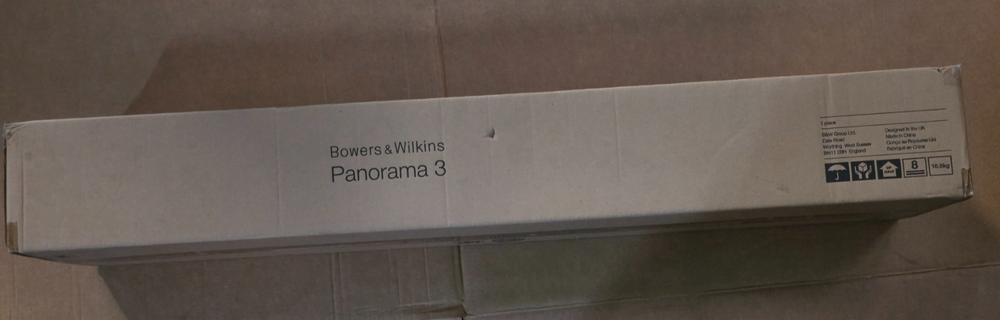 Bowers & Wilkins - Panorama 3 Atmos Soundbar with Built-In Subwoofer - Black
