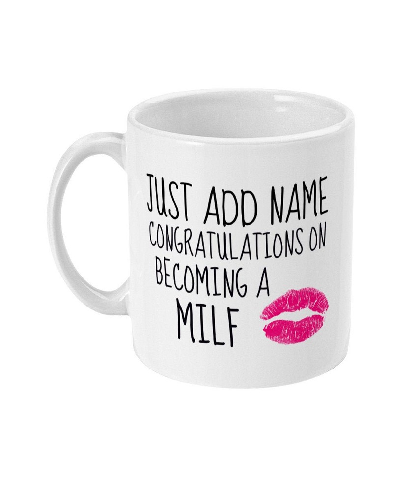 Personalised Milf Mug Milf New Mum Gift Baby Shower Gift New Baby Gifts For New