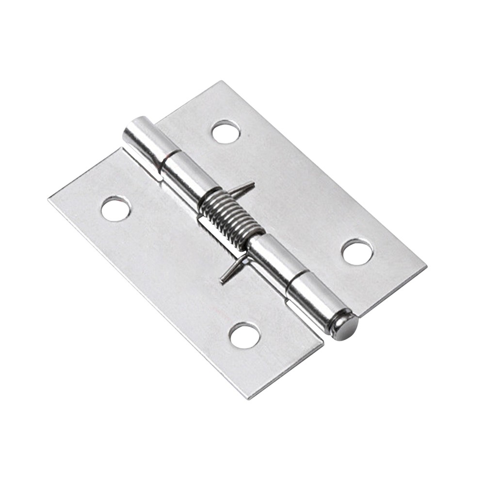 1/2*Spring Door Hinge Adjustable Spring Hinge Door Closer Stainless Steel Hinges