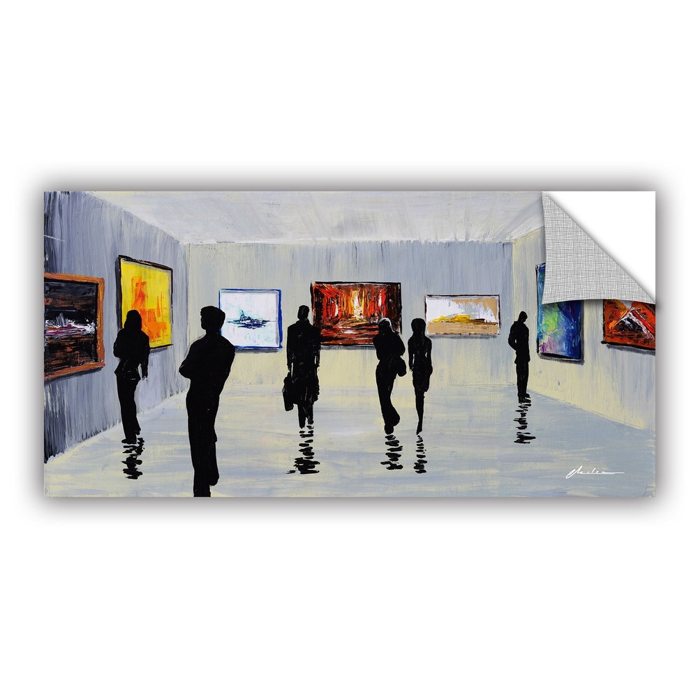 ArtAppealz Milen Tod 'Admiration' Removable Wall Art Multi Medium