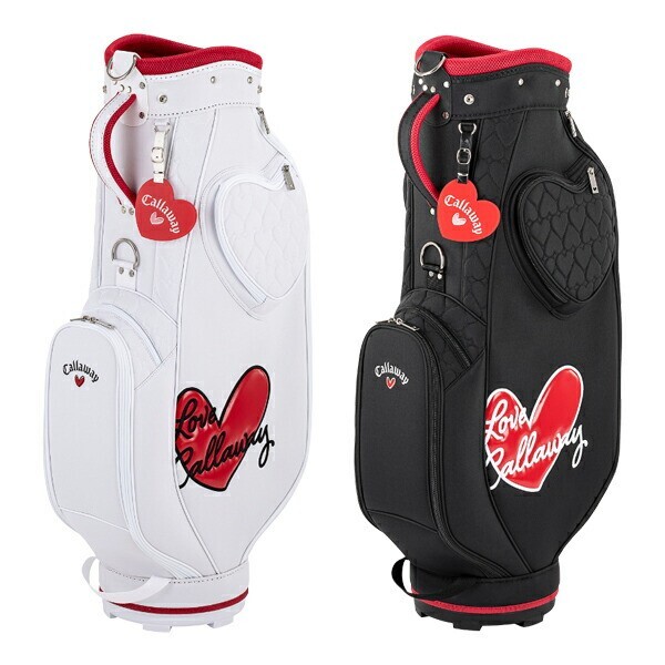 Callaway Golf Cart Bag CRT LOVE White 8.5 5 Sections Lightweight 2025 Model