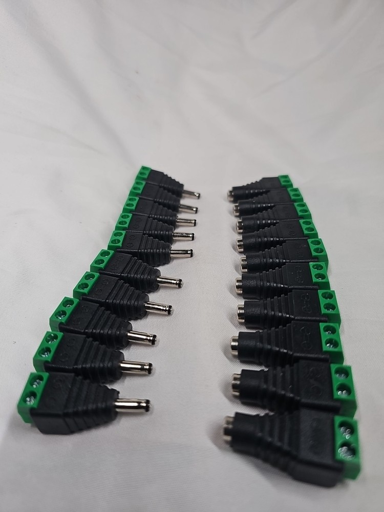 20PCS Phono RCA Male&Female Plug TO AV Screw Terminal Video AV Balun Connector