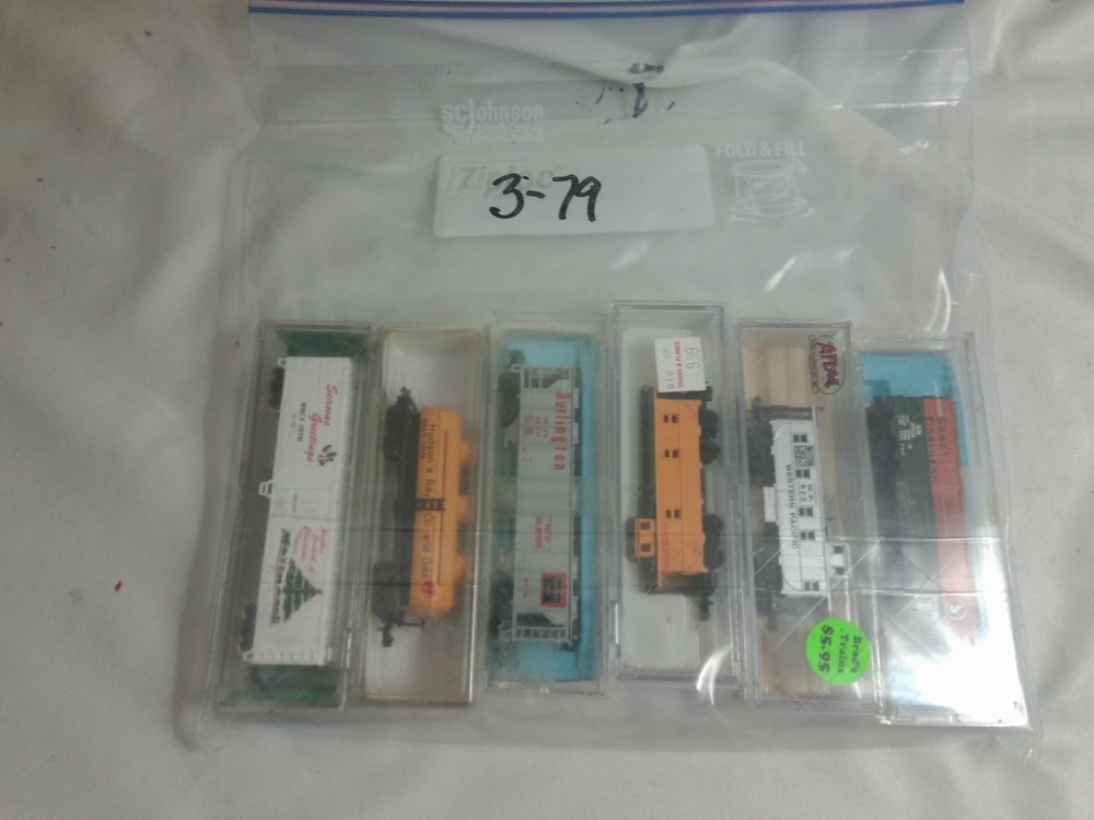 N Scale Rolling Stock Grab Bag - Bulk Freight Car Lot - Sold As Is