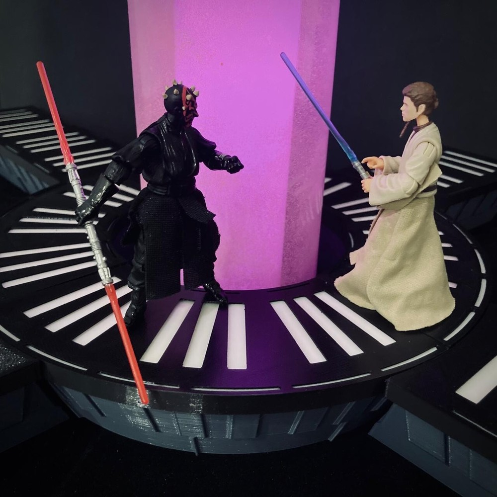 Duel of the Fates Diorama for 3.75 and 6 Inch Figures 1:18 & 1:12 Scale