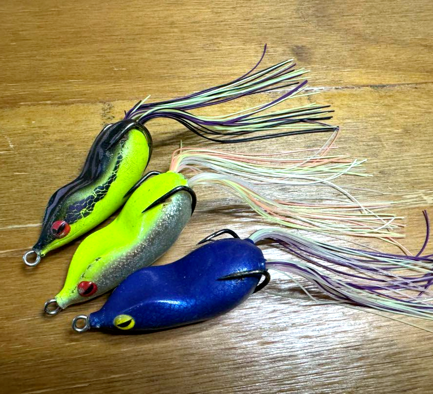 JACKALL IOBee Topwater Fishing Lure, Ken Iyobe Design, Frog Set, Japan
