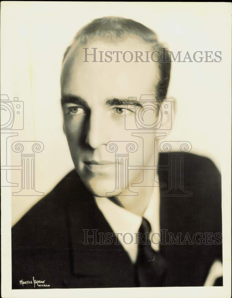 1932 Press Photo Norman Cordon on the NBC Men o' Song Quartet - nei61100