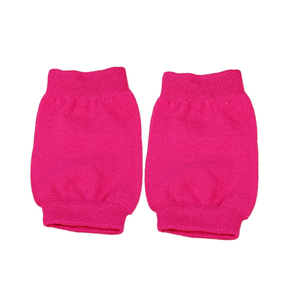 Anti-slip Solid Color Knitted Knee Sleeve Protector Unisex Elastic Leg Warmer sa