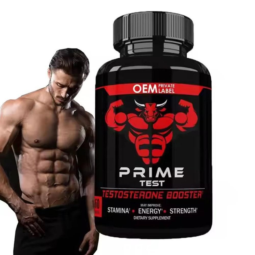 PRIME LABS TESTOSTERONE Booster Men's Test=Natural Stamina Endurance 60 Caplets