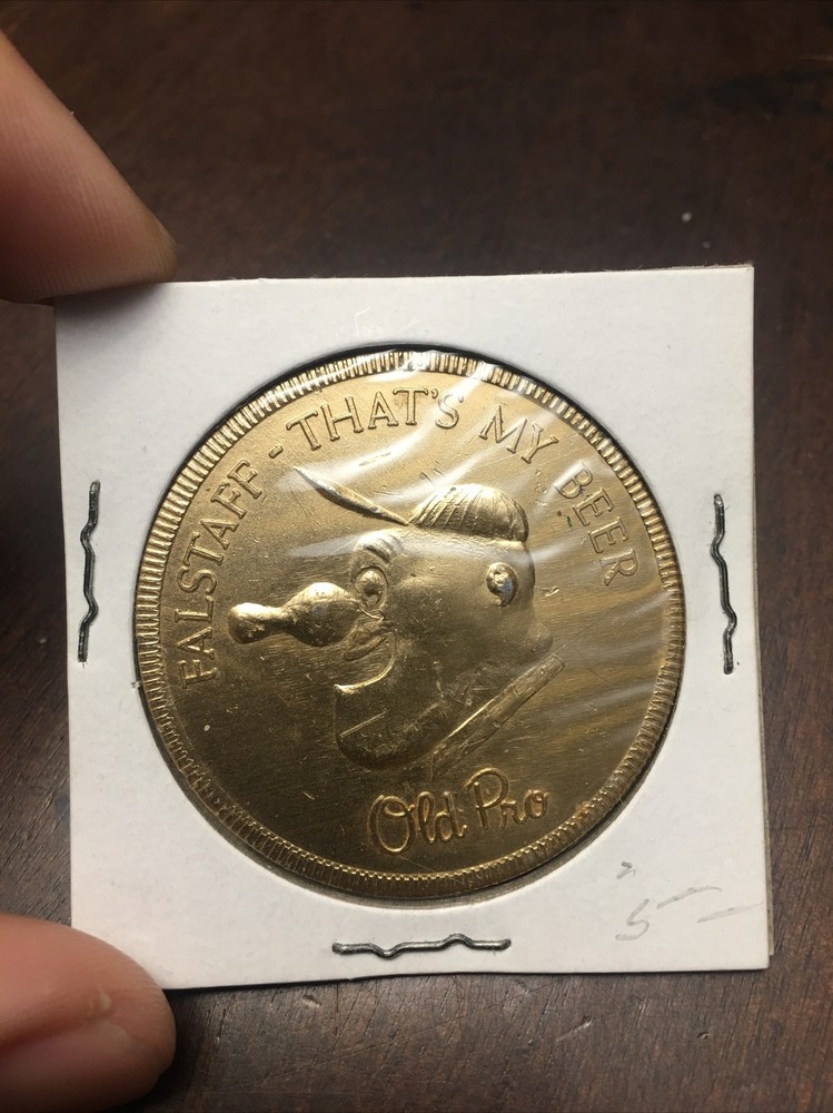Falstaff That's My Beer Old Pro Chicago Bears Cardinals Coin Token