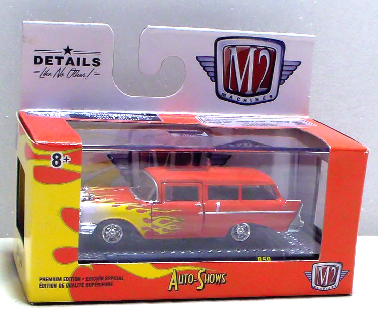 M2 Machines 1957 Chevrolet 150 Handyman Station Wagon 1:64 Diecast