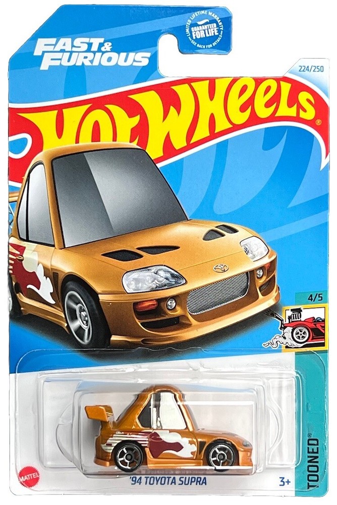 HOT WHEELS ‘94 TOYOTA SUPRA HW TOONED NEW 2024
