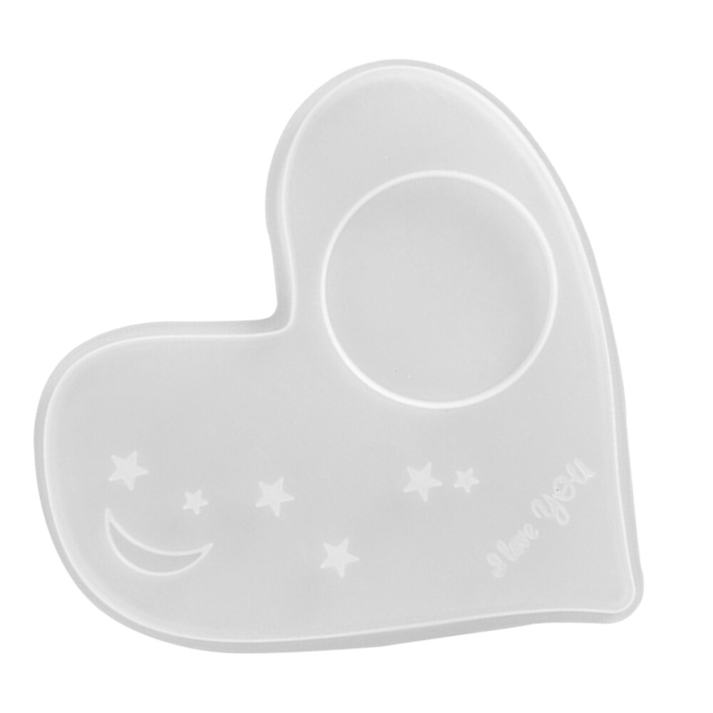 Bowl Mat Silicone Heart Baking Coaster Silicone Coaster Resin Molds