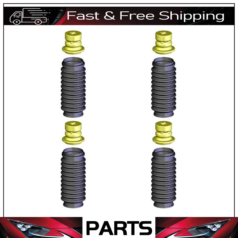 4 KYB Shocks & Struts Front Rear Suspension Strut Bellows For Honda 1986-2015