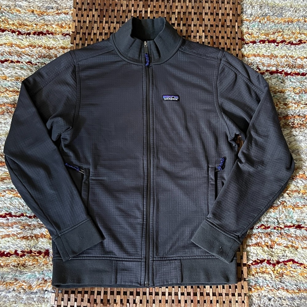Patagonia Regulator R1 Uprisal Full Zip Fleece Jacket Forge Grey Men's Medium M