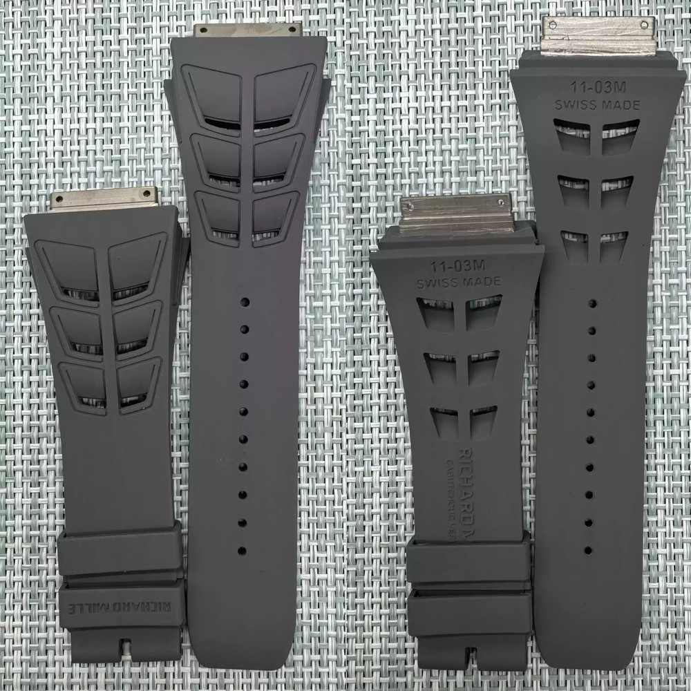 Richard Miller Mill Fluoro Strap H Grey M No. RM11-03 65-01 011