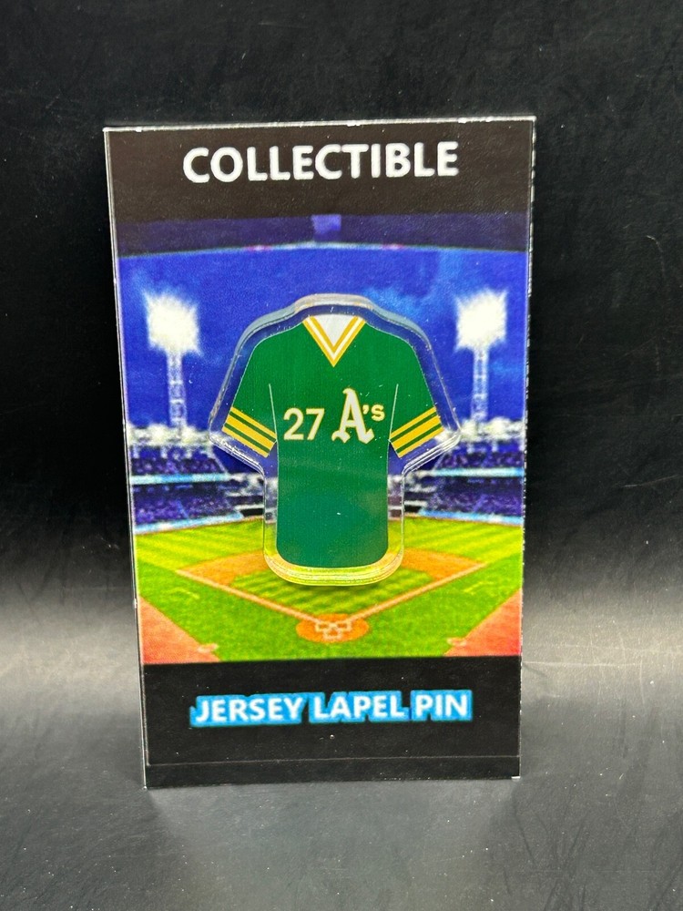 Oakland Athletics Don Sutton jersey lapel pin-Classic RETRO Collectible