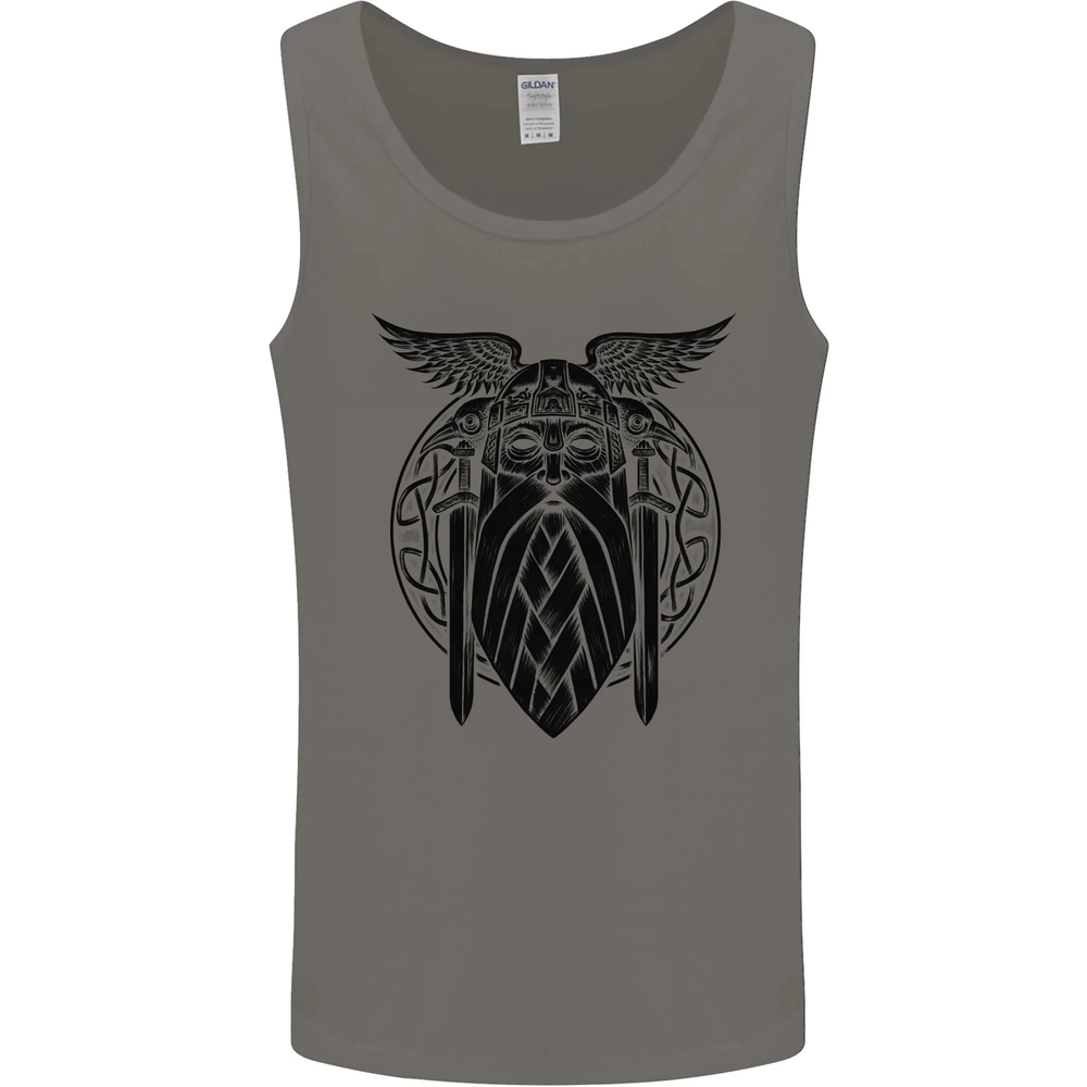 Odin The Vikings Valhalla Thor Gym Nordic Mens Vest Tank Top