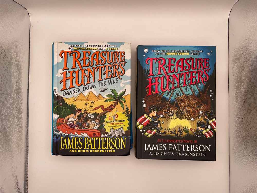 Collection Of Two Treasure Hunters Books By James Patterson